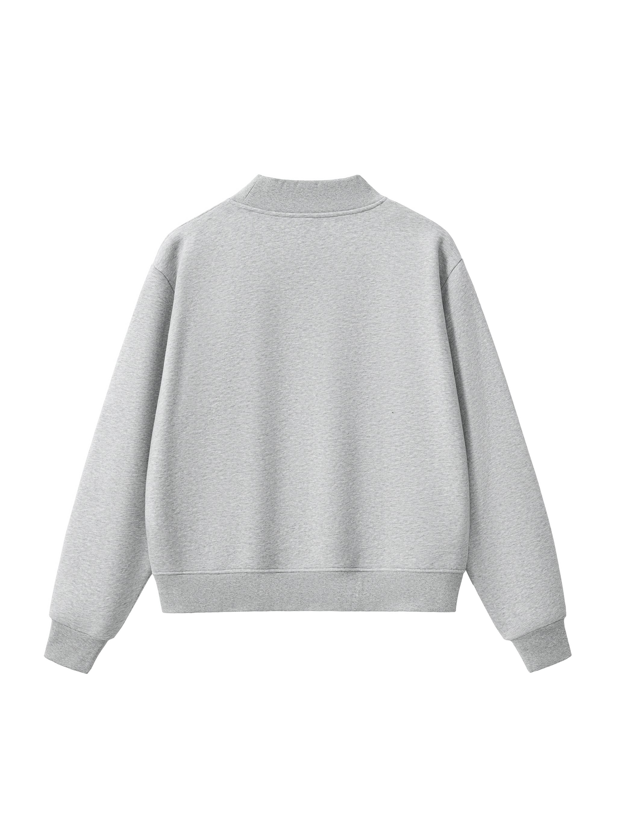 AMERICAN BABE MOCK-NECK SWEATER